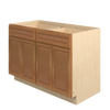 GLOUCESTER Ready to Assemble 48 in. W x 34.5 in. H x 24 in. D Plywood Base Cabinet in Toffee | Kunal Kitchens