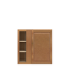 GLOUCESTER Ready to Assemble 30 in. W x 30 in. H x 12 in. D Plywood Blind Wall Corner Cabinet in Toffee | Kunal Kitchens