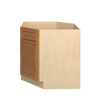 GLOUCESTER Ready to Assemble 36 in. W x 34.5 in. H x 24 in. D Plywood Sink Diagonal Corner Base Cabinet in Toffee | Kunal Kitchens