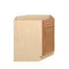 GLOUCESTER Ready to Assemble 36 in. W x 34.5 in. H x 24 in. D Plywood Sink Diagonal Corner Base Cabinet in Toffee | Kunal Kitchens