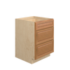 GLOUCESTER Ready to Assemble 24 in. W x 34.5 in. H x 24 in. D Plywood Drawer Base Cabinet in Toffee | Kunal Kitchens