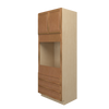 GLOUCESTER Ready to Assemble 33 in. W x 90 in. H x 24 in. D Plywood Oven Tall Cabinet in Toffee | Kunal Kitchens