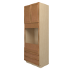 GLOUCESTER Ready to Assemble 33 in. W x 96 in. H x 24 in. D Plywood Oven Tall Cabinet in Toffee | Kunal Kitchens