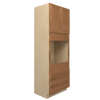 GLOUCESTER Ready to Assemble 33 in. W x 96 in. H x 24 in. D Plywood Oven Tall Cabinet in Toffee | Kunal Kitchens