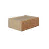 GLOUCESTER Ready to Assemble 30 in. W x 24 in. H x 24 in. D Plywood Wall Cabinet in Toffee | Kunal Kitchens