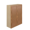 GLOUCESTER Ready to Assemble 33 in. W x 42 in. H x 12 in. D Plywood Wall Cabinet in Toffee | Kunal Kitchens
