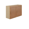 GLOUCESTER Ready to Assemble 36 in. W x 24 in. H x 12 in. D Plywood Wall Cabinet in Toffee | Kunal Kitchens