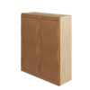 GLOUCESTER Ready to Assemble 36 in. W x 42 in. H x 12 in. D Plywood Wall Cabinet in Toffee | Kunal Kitchens