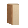 GLOUCESTER Ready to Assemble 27 in. W x 42 in. H x 15 in. D Plywood Diagonal Corner Wall Cabinet in Toffee | Kunal Kitchens