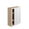 DAMASCUS Assembled 27 in. W x 36 in. H x 12 in. D Plywood Blind Wall Corner Cabinet in French Vanilla | Kunal Kitchens