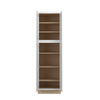 DAMASCUS Assembled 24 in. W x 84 in. H x 24 in. D Plywood Tall Cabinet in French Vanilla | Kunal Kitchens
