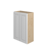 DAMASCUS Assembled 24 in. W x 36 in. H x 12 in. D Plywood Wall Cabinet in French Vanilla | Kunal Kitchens