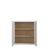 DAMASCUS Assembled 27 in. W x 30 in. H x 12 in. D Plywood Wall Cabinet in French Vanilla | Kunal Kitchens