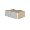 DAMASCUS Assembled 36 in. W x 12 in. H x 24 in. D Plywood Wall Cabinet in French Vanilla | Kunal Kitchens
