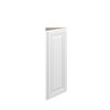 DAMASCUS Assembled 12 in. W x 36 in. H x 12 in. D Plywood Wall End Cabinet in French Vanilla | Kunal Kitchens