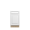 DAMASCUS Ready to Assemble 18 in. W x 34.5 in. H x 24 in. D Plywood Base Cabinet in French Vanilla | Kunal Kitchens
