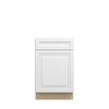 DAMASCUS Ready to Assemble 21 in. W x 34.5 in. H x 24 in. D Plywood Base Cabinet in French Vanilla | Kunal Kitchens