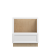 DAMASCUS Ready to Assemble 30 in. W x 34.5 in. H x 24 in. D Plywood Base Microwave Cabinet in French Vanilla | Kunal Kitchens
