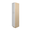 DAMASCUS Ready to Assemble 15 in. W x 90 in. H x 24 in. D Plywood Tall Cabinet in French Vanilla | Kunal Kitchens