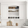 DAMASCUS Ready to Assemble 24 in. W x 30 in. H x 12 in. D Plywood Wall Cabinet in French Vanilla | Kunal Kitchens