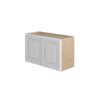 DAMASCUS Ready to Assemble 30 in. W x 18 in. H x 12 in. D Plywood Wall Cabinet in French Vanilla | Kunal Kitchens