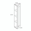 PORTSMOUTH Assembled 12 in. W x 42 in. H x 12 in. D Plywood Wall End Cabinet in Bordeaux | Kunal Kitchens