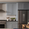 CUMBERLAND Ready to Assemble 18 in. W x 84 in. H x 24 in. D Plywood Tall Cabinet in Painted Stratus | Kunal Kitchens
