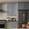 CUMBERLAND Ready to Assemble 33 in. W x 42 in. H x 12 in. D Plywood Wall Cabinet in Painted Stratus | Kunal Kitchens