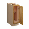 ABERDEEN Assembled 12 in. W x 34.5 in. H x 24 in. D Plywood Base Cabinet Full Height Door(s) in Caramel | Kunal Kitchens
