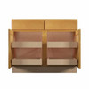 Aberdeen Assembled 42 in. W x 34.5 in. H x 24 in. D Plywood Base Cabinet in Caramel