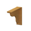 ABERDEEN 3 in. W x 9.25 in. H x 11.25 in. D Bar Bracket in Caramel | Kunal Kitchens