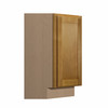 ABERDEEN Assembled 12 in. W x 34.5 in. H x 24 in. D Plywood Base Transitional Cabinet Left in Caramel | Kunal Kitchens