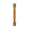 ABERDEEN 3 in. W x 35.25 in. H x 3 in. D Decorative Leg Traditional Style in Caramel | Kunal Kitchens