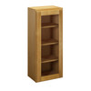 ABERDEEN Assembled 18 in. W x 42 in. H x 12 in. D Plywood Glass Door Wall Cabinet w/ Finished Interior in Caramel | Kunal Kitchens