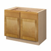 ABERDEEN Assembled 39 in. W x 32.5 in. H x 24 in. D Plywood Base Cabinet in Caramel | Kunal Kitchens
