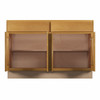 ABERDEEN Assembled 48 in. W x 32.5 in. H x 24 in. D Plywood Base Cabinet in Caramel | Kunal Kitchens