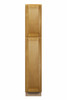 ABERDEEN Assembled 15 in. W x 84 in. H x 24 in. D Plywood Tall Cabinet w/(3) Roll-out Trays in Caramel | Kunal Kitchens