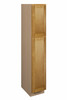 ABERDEEN Assembled 15 in. W x 90 in. H x 24 in. D Plywood Tall Cabinet in Caramel | Kunal Kitchens