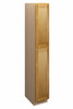 ABERDEEN Assembled 15 in. W x 96 in. H x 24 in. D Plywood Tall Cabinet in Caramel | Kunal Kitchens