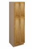 ABERDEEN Assembled 24 in. W x 90 in. H x 24 in. D Plywood Tall Cabinet w/(3) Roll-out Trays in Caramel | Kunal Kitchens