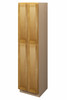 ABERDEEN Assembled 24 in. W x 96 in. H x 24 in. D Plywood Tall Cabinet w/(4) Roll-out Trays in Caramel | Kunal Kitchens
