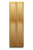 ABERDEEN Assembled 30 in. W x 96 in. H x 24 in. D Plywood Tall Cabinet in Caramel | Kunal Kitchens