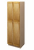 ABERDEEN Assembled 30 in. W x 96 in. H x 24 in. D Plywood Tall Cabinet in Caramel | Kunal Kitchens