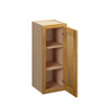 ABERDEEN Assembled 12 in. W x 36 in. H x 12 in. D Plywood Wall Cabinet in Caramel | Kunal Kitchens