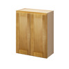 ABERDEEN Assembled 24 in. W x 30 in. H x 12 in. D Plywood Wall Cabinet in Caramel | Kunal Kitchens