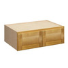 Aberdeen Assembled 36 in. W x 12 in. H x 24 in. D Plywood Wall Cabinet in Caramel