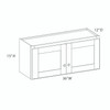 Aberdeen Assembled 36 in. W x 12 in. H x 24 in. D Plywood Wall Cabinet in Caramel