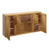 Aberdeen Assembled 60 in. W x 30 in. H x 12 in. D Plywood Wall Cabinet in Caramel | Kunal Kitchens