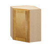 ABERDEEN Assembled 24 in. W x 30 in. H x 12 in. D Plywood Diagonal Corner Wall Cabinet in Caramel | Kunal Kitchens
