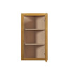 ABERDEEN Assembled 12 in. W x 30 in. H x 12 in. D Plywood Wall End Cabinet in Caramel | Kunal Kitchens